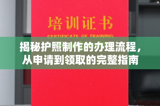 新乡揭秘护照制作的办理流程，从申请到领取的完整指南